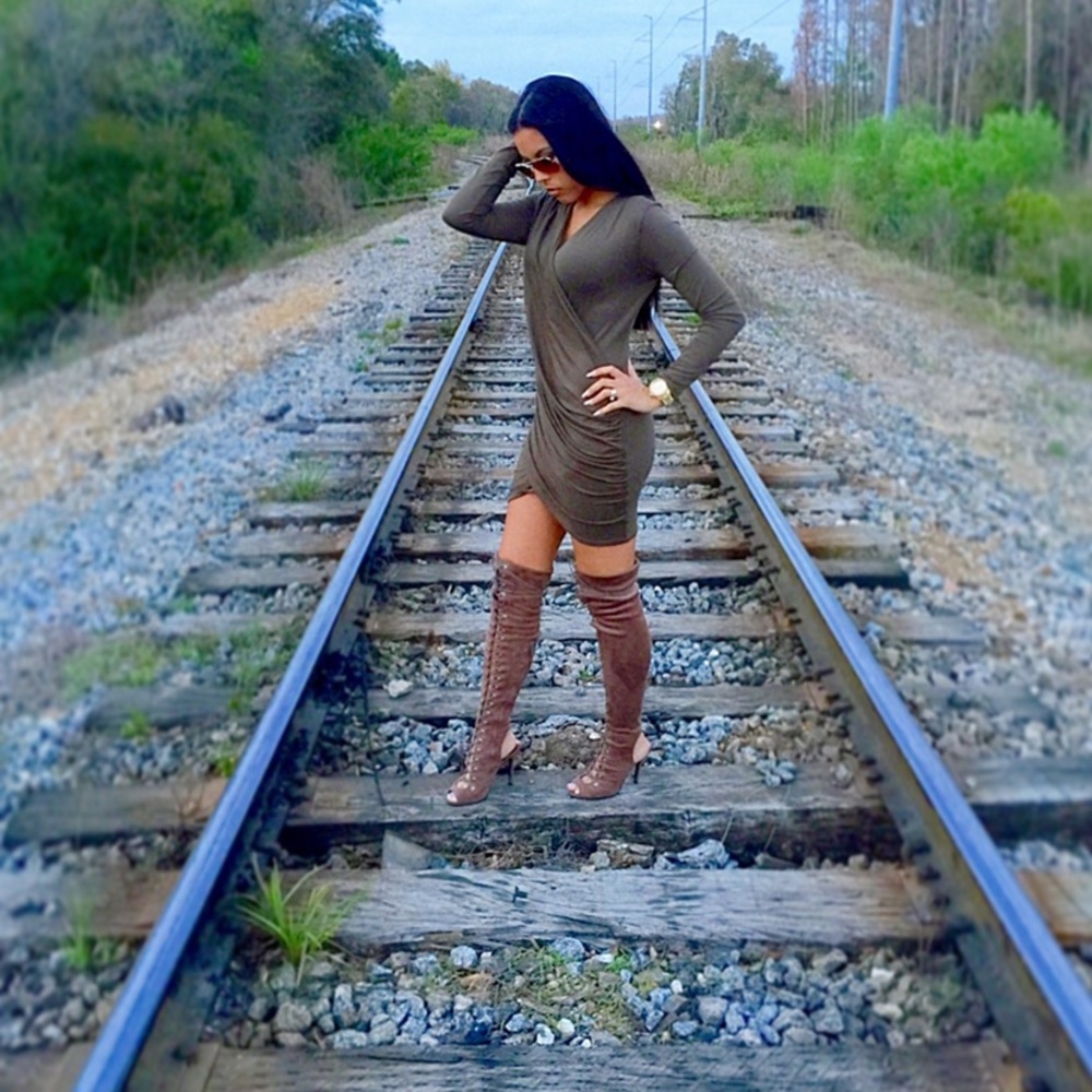 Olive Dress